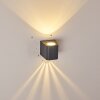 Maputo Buiten muurverlichting LED Antraciet, 2-lichts