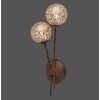 Paul Neuhaus GRETA Muurlamp Roest, 2-lichts