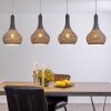 Wildervanksterdallen Hanglamp Grijs, 4-lichts