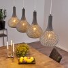 Wildervanksterdallen Hanglamp Grijs, 4-lichts