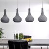 Wildervanksterdallen Hanglamp Grijs, 4-lichts