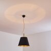Saillon Hanglamp Zwart, 1-licht