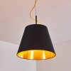 Saillon Hanglamp Zwart, 1-licht