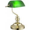 Globo ANTIQUE Tafellamp Groen, 1-licht