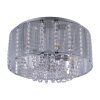 Globo GEMS Plafondlamp Chroom, 4-lichts