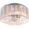 Globo GEMS Plafondlamp Chroom, 4-lichts