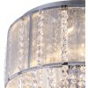 Globo GEMS Plafondlamp Chroom, 4-lichts