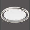 Paul Neuhaus Q-VITO Plafondlamp LED roestvrij staal, 1-licht, Afstandsbediening