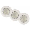 Lucide FOCUS Inbouwspot LED Grijs, 3-lichts