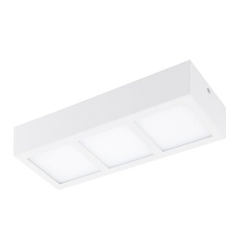 Eglo COLEGIO Plafondlamp LED Wit, 3-lichts