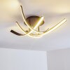 Aranu Plafondlamp LED Roest, 4-lichts