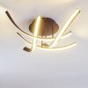 Aranu Plafondlamp LED Roest, 4-lichts