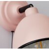 Brilliant Telio Wandlamp Roze, 1-licht
