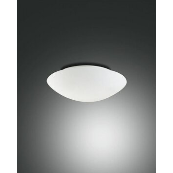 Fabas Luce PANDORA Plafondlamp Wit, 1-licht