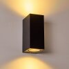Nordborg Buiten muurverlichting LED Zwart, 2-lichts