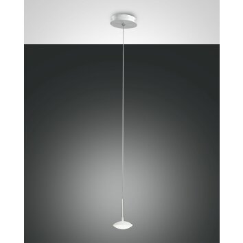 Fabas Luce Hale Hanglamp LED Wit, 1-licht