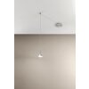 Fabas Luce Isabella Hanglamp LED Chroom, Nikkel mat, 1-licht