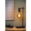 Lucide LEANNE Tafellamp Zwart, 1-licht
