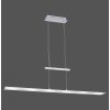 Leuchten-Direkt NELE Hanglamp LED Nikkel mat, 6-lichts