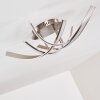 Aranu Plafondlamp LED Nikkel mat, 4-lichts