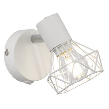 Fischer & Honsel Ran Muurspot Nikkel mat, 1-licht