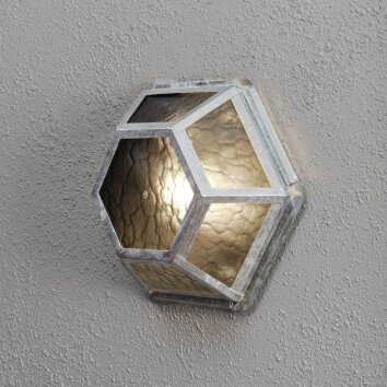 Konstsmide Castor Muur en plafond verlichting Glas, 1-licht
