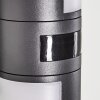 Baulund Buiten muurverlichting LED Antraciet, 1-licht, Bewegingsmelder