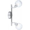 Globo ORINA Spotlamp Chroom, Wit, 2-lichts