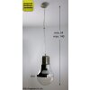 Ideallux Luce Hanglamp Chroom, roestvrij staal, 1-licht