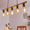 Blord Hanglamp Bruin, Zwart, 5-lichts