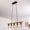 Blord Hanglamp Bruin, Zwart, 5-lichts