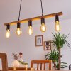Blord Hanglamp Bruin, Zwart, 5-lichts
