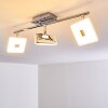 Vallorbe Plafondlamp LED Chroom, 3-lichts