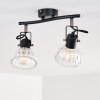 Bohemia Plafondlamp Zwart, 2-lichts