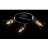 Globo ROXY Spotlamp Zwart, 3-lichts
