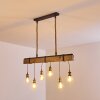 Rimforsa Hanglamp Bruin, Roest, 6-lichts