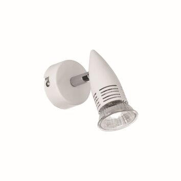 Ideallux ALFA Muurlamp Wit, 1-licht