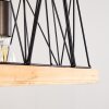 Logum Hanglamp Bruin, Zwart, 3-lichts