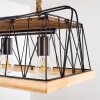 Logum Hanglamp Bruin, Zwart, 3-lichts