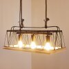Logum Hanglamp Bruin, Zwart, 3-lichts