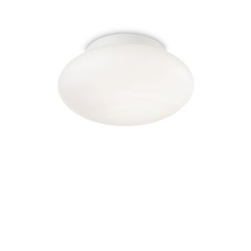 Ideallux BUBBLE Buitenshuis plafond verlichting Wit, 1-licht