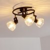 Bohemia Plafondlamp Zwart, 3-lichts