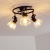 Bohemia Plafondlamp Zwart, 3-lichts