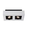 Lucide XIRAX Plafond spot LED Wit, 2-lichts