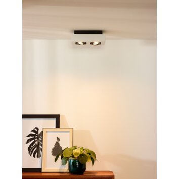 Lucide XIRAX Plafond spot LED Wit, 2-lichts