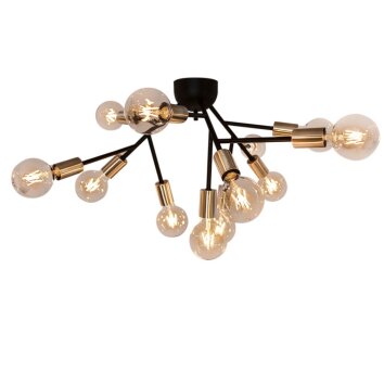 By Rydens Heroes Plafondlamp Zwart, 12-lichts