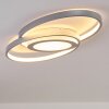 Chunky Plafondlamp LED Chroom, Zilver, 1-licht