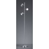 Trio NARCOS Staande lamp LED Nikkel mat, 3-lichts