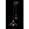 Globo LENIUS Hanger Zwart, 1-licht