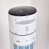 Urbino Tower Staande ventilator Zwart, Wit, Afstandsbediening